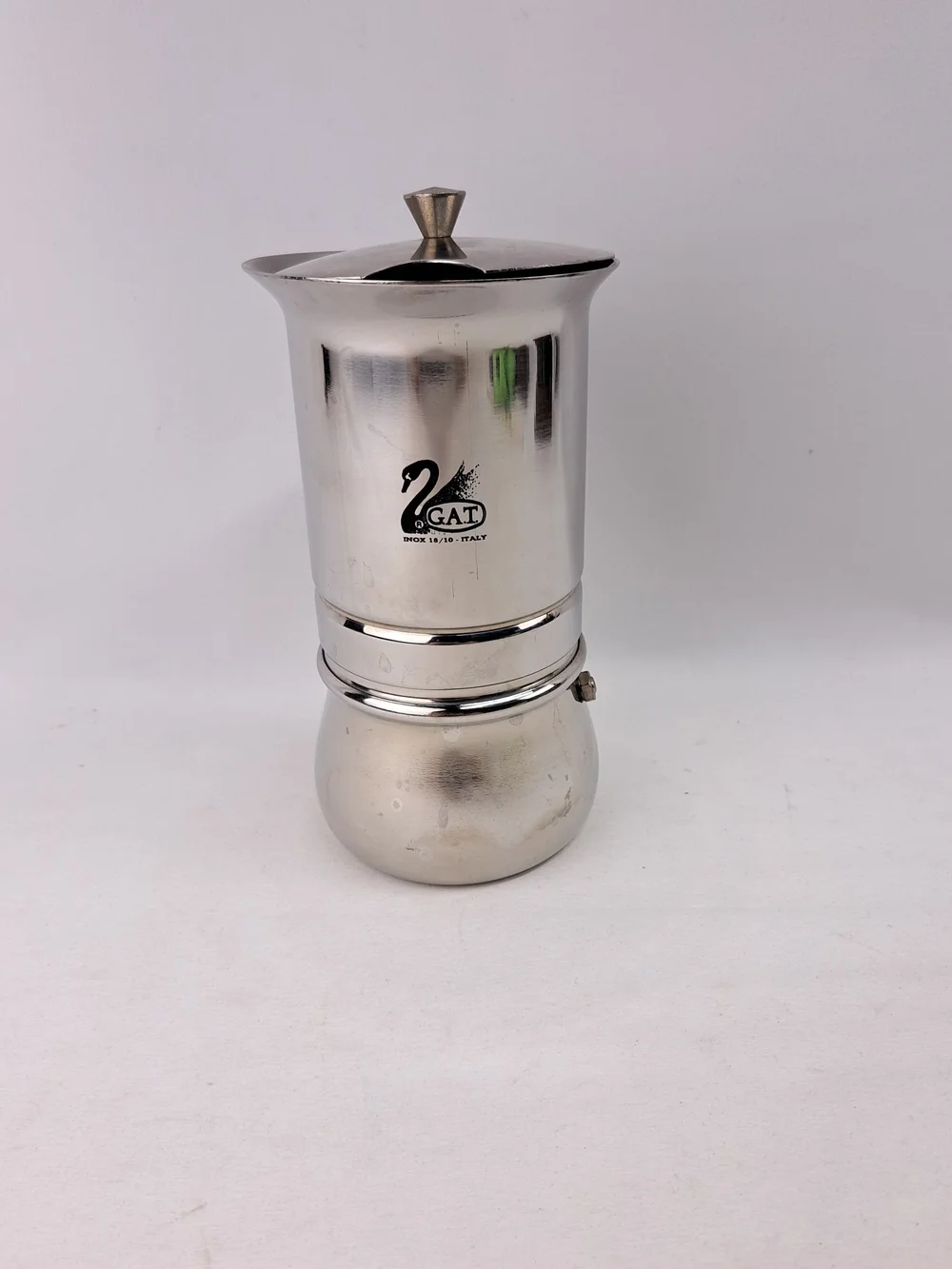 GAT Stainless Steel Moka Pot Stovetop Coffee Maker Italian Espresso Maker
